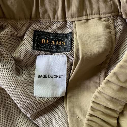 全新Beams Plus 聯名 SAGE DE CRET 短褲