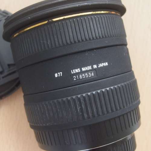 Sigma AF10-20mm F4-5.6 EX DC HSM  --- SA mount