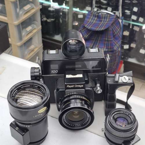 RAPID OMEGA 100 6x7 60MM F5.6 90MM F3.5 180MM F4.5 全正常