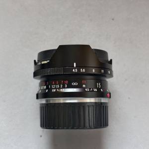 voigtlander 15mm f4.5 ii leica m mount