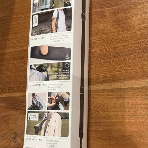 全新Peak Design Slide Camera Sling Strap Black 相機斜挎背帶 (黑色)