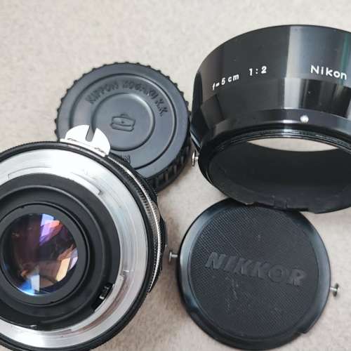 Nikon Nikkor-S 5cm f2 Non-ai手動單反鏡頭