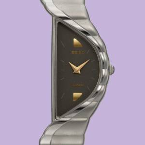 Vintage  Seiko Rivoli Half-Moon Lady's Quartz Watch