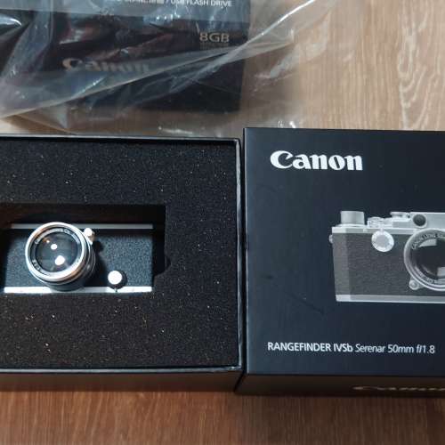 100%real Canon 原廠 8GB USB 相機模型手指，像真度高，極具收藏價值