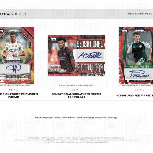 (接受預訂) PANINI PRIZM🇯🇵 2025⚽️FIFA SOCCER(手雷盒 Blaster , 零售盒 Retail)