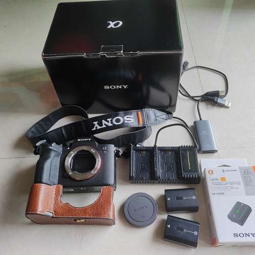 Sony A7RV A7R5 連盒2電cfa 512G及讀卡器