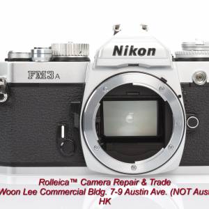 Rolleica&trade;-Select Nikon FM3A Chome Mint $4800