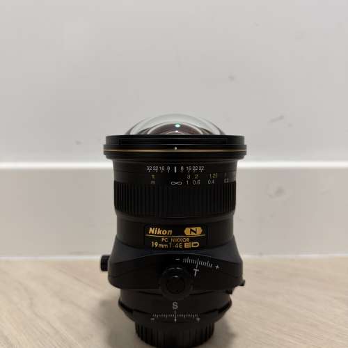 Nikon Nikkor PC 19mm f4E ED (Manual Focus) lens
