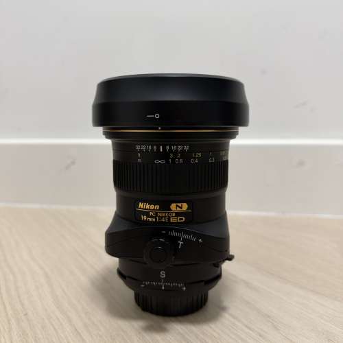 Nikon Nikkor PC 19mm f4E ED (Manual Focus) lens
