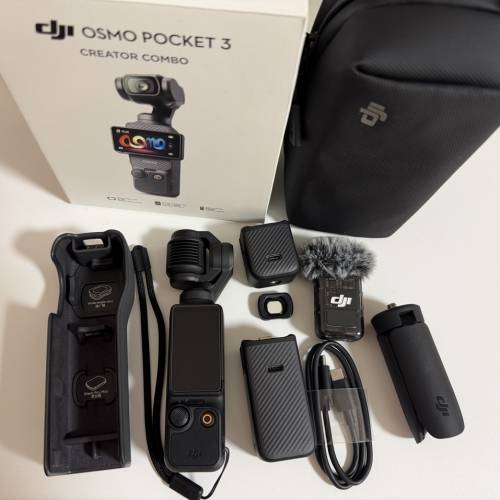 DJI Osmo Pocket 3 Creator Combo 旅行只用2次