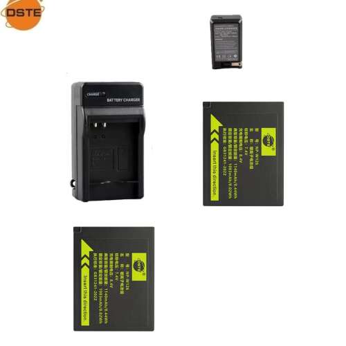 DSTE 2 PCS NP-W126 Fully DecodedLithium-ion Battery For FujiFilm Cameras