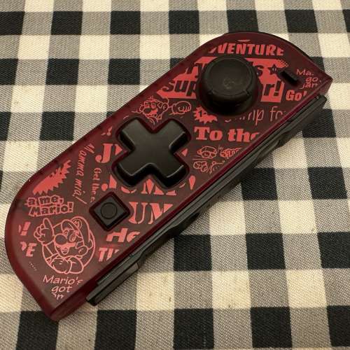 Switch 1 瑪利奧 HORI 原廠專用左邊手制 透明紅色 行貨 99%新 非常新淨和少用 操作...