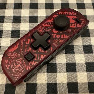 Switch 1 瑪利奧 HORI 原廠專用左邊手制 透明紅色 行貨 99%新 非常新淨和少用 操作...
