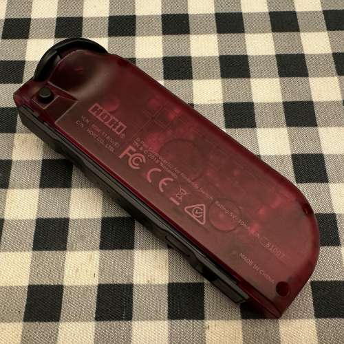 Switch 1 瑪利奧 HORI 原廠專用左邊手制 透明紅色 行貨 99%新 非常新淨和少用 操作...