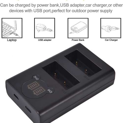 DSTE NP-W126 Fully DecodedLithium-ion Battery For FujiFilm Cameras With LCD