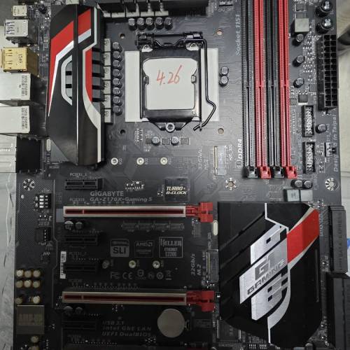 Z170x gaming 5 平出