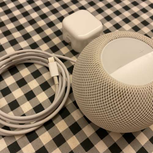 Apple HomePod Mini 蘋果WiFi喇叭 白色 行貨 99%新 只底部有輕微使用痕跡 已還回原...