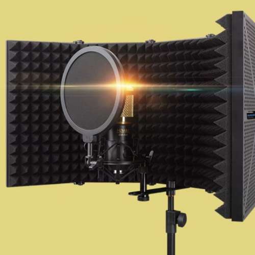 Soundproof recording radio microphone singing microphone live broadcast Tel: 934