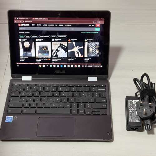 ASUS Chromebook C214M 翻轉筆電
