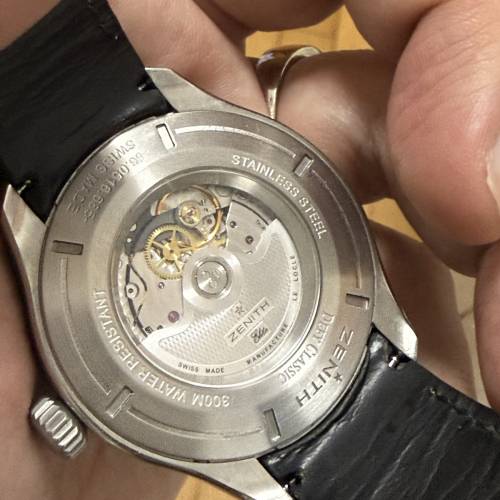 好X新淨😆 zenith 真力時 86.0516.685 玫瑰金鋼 全原裝 淨錶 平到笑😂$26888
