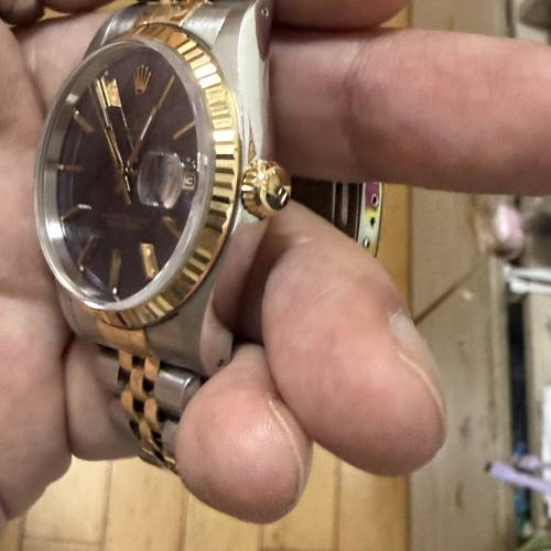 好L靚😆 ROLEX 16233 金鋼 少有藍電腦面 18格帶 平到笑🤣$43800