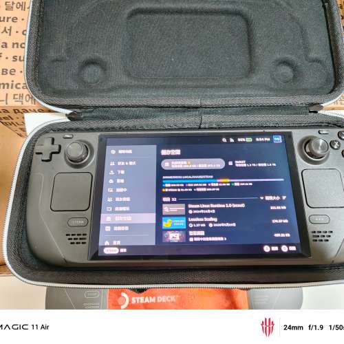 steam deck oled 512gb+2tb SD卡