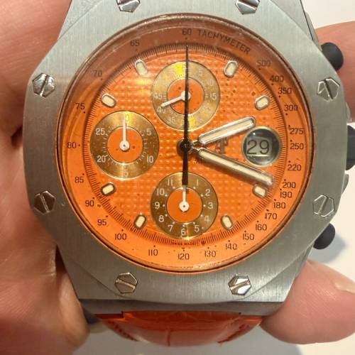 好𠃊型😂 Audemars Piguet Royal Oak Offshore Ref. 25770ST Tropical 42mm Orange