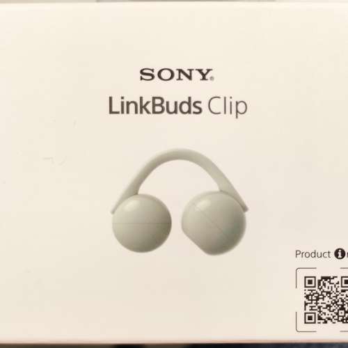 Sony WF-LC900/GZ, LinkBuds Clips Wireless Headphone