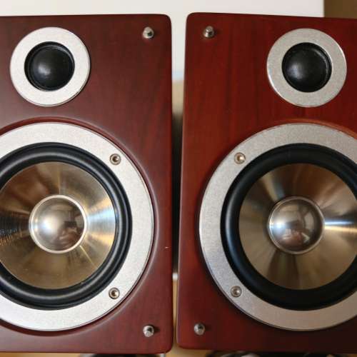 Philips 小型木音箱，二路分音，新淨全正常