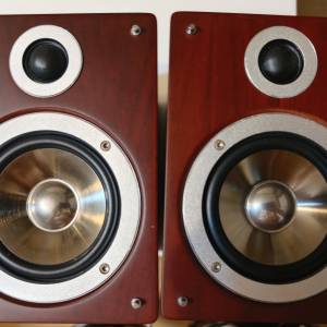 Philips 小型木音箱，二路分音，新淨全正常