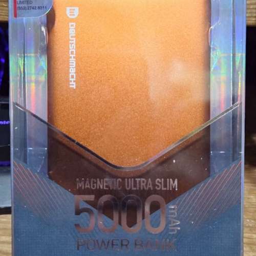 全新Deutschmacht 5000mAh 磁吸式無線充電器 3C認證