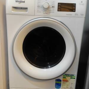100% work惠而浦Whirlpool洗衣機+乾衣機2合1 型號WFCR86430