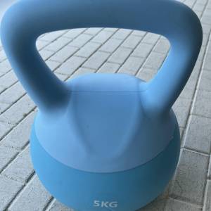 Kettlebell 5KG ( 可打氣 )藍色 5KG 壺鈴 清屋出售 HK$50.00