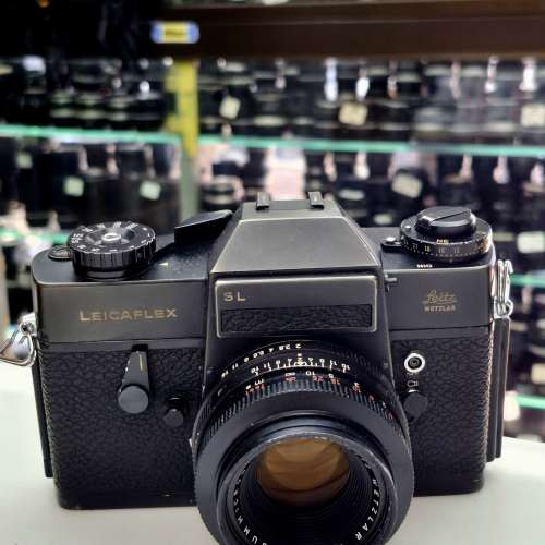 LEICAFLEX SL BLACK + LEICA SUMMICRON-R 50MM F2 全正常