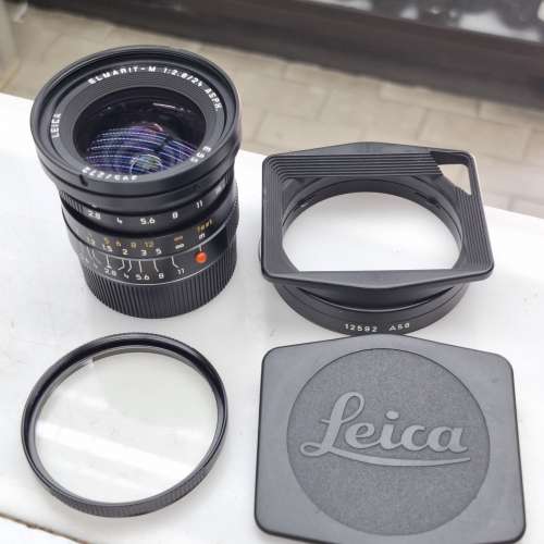 LEICA ELMARIT-M 24MM F2.8 ASPH E55 LIKE NEW M MOUNT