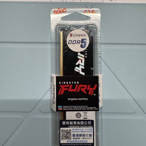 Kingston DDR5 5600 cl36 1x16GB expo
