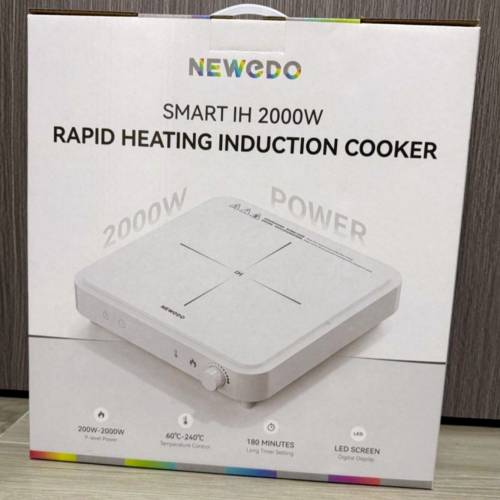 全新行貨勁好用NEWEDO HC-11501A 2000W 智能雙控IH電磁爐 有保用