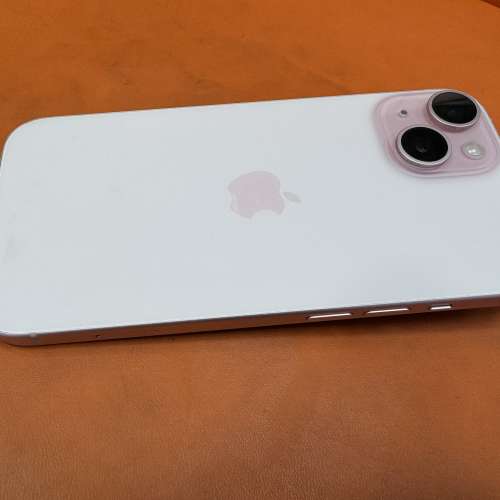 99%New iPhone 15 512GB 粉紅色 香港行貨 電池90% 有配件 自用首選超值