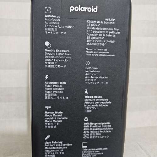 全新100%未開封 - Polaroid Now+ Generation 2 Instant Camera 即影即有相機