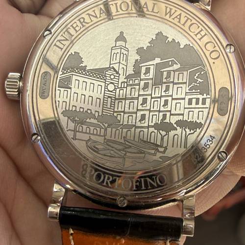 IWC 18k白金 鑽石圈 $58888