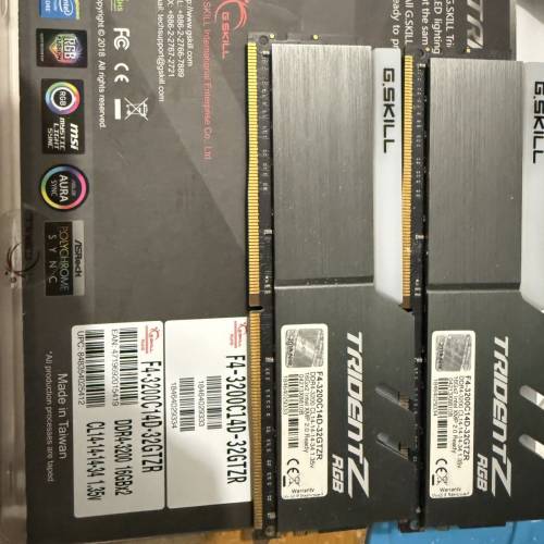 G.SKILL TRIOENT Z RGB DDR4   RAM   SET