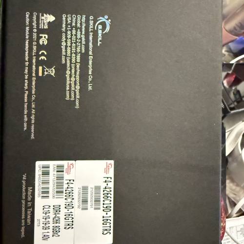 極罕有G.SKILL Trident Z Royal DDR4 RAM