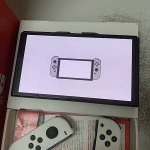 98%New JP Nintendo Switch OLED 64GB - White