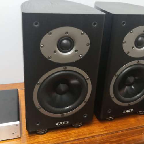 英國AE Aelite1 書架喇叭一對90%新