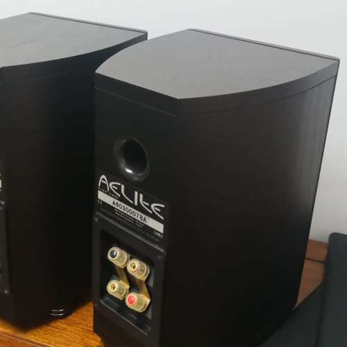 英國AE Aelite1 書架喇叭一對90%新