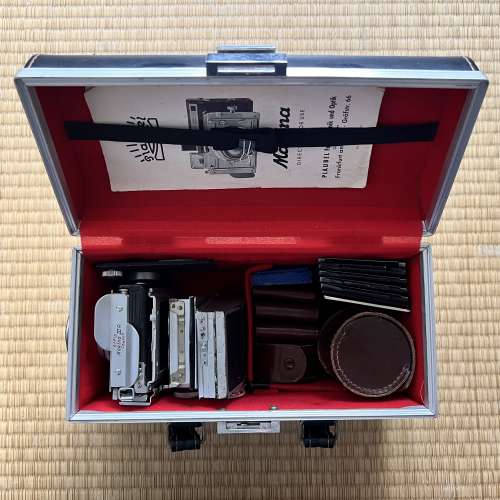 [extremely rare] Plaubel Makina IIIR full set 3 lenses, 6x6 6x9 Backs, etc