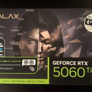GALAX GeForce RTX 5060 Ti 1-Click OC 16GB
