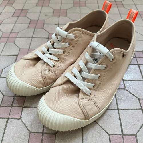 Palladium Women Light Pink Casual Flats Sneakers EUR39/24.5 淺粉紅色膠底布質平...