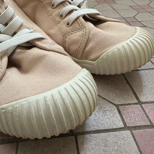 Palladium Women Light Pink Casual Flats Sneakers EUR39/24.5 淺粉紅色膠底布質平...