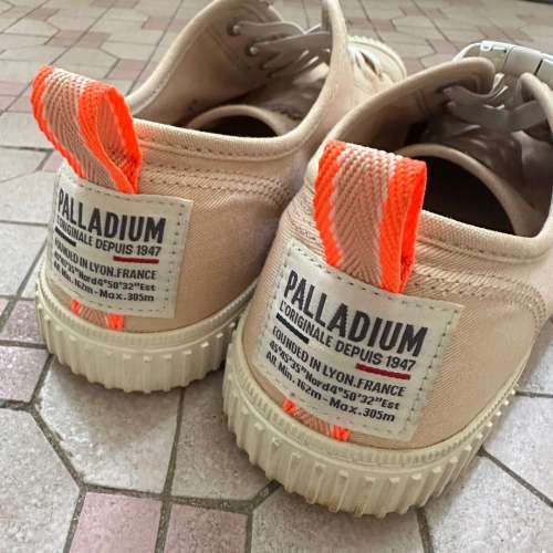 Palladium Women Light Pink Casual Flats Sneakers EUR39/24.5 淺粉紅色膠底布質平...